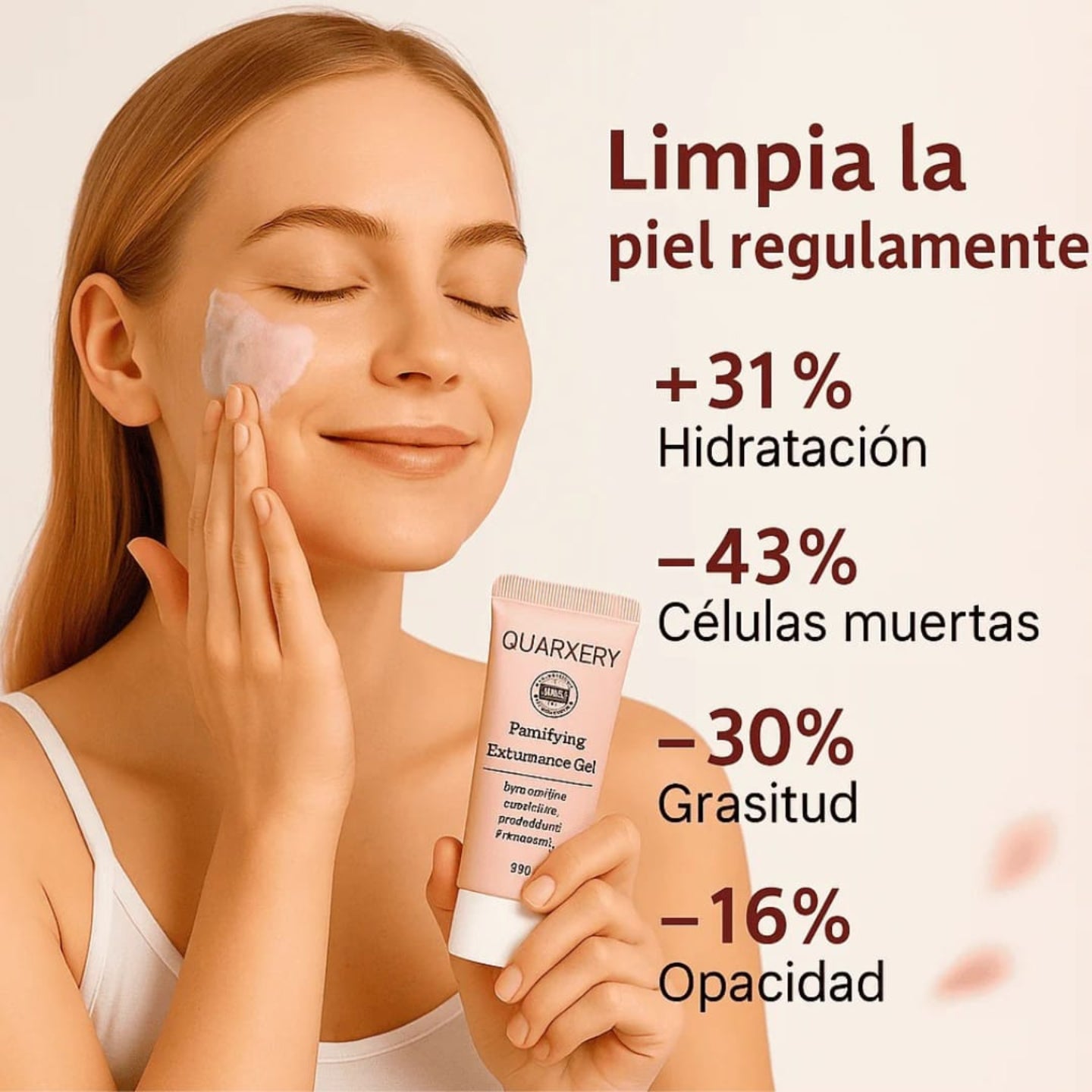 Quarxery Exfoliante Facial Hidratante